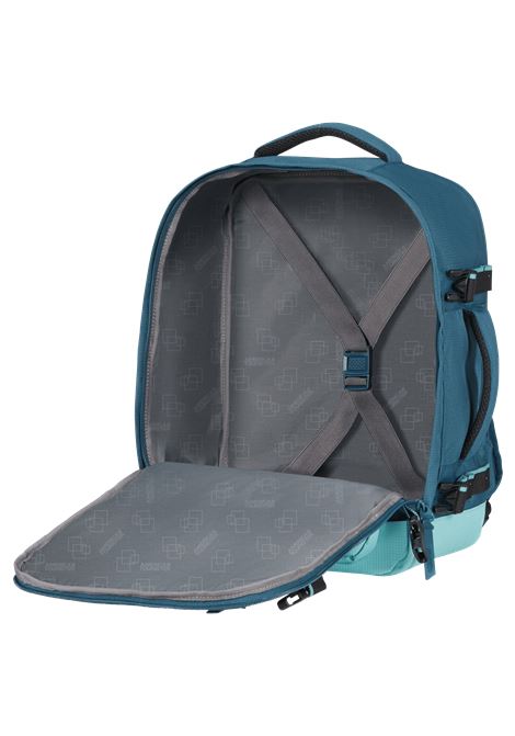 Take2cabin S/M Sport Backpack 15.6 | 40 x 30 x 20 cm AMERICAN TOURISTER | TAKE2CABIN SPORT BACKPACK MSHARBOR BLUE DUSTY TURQUOISE
