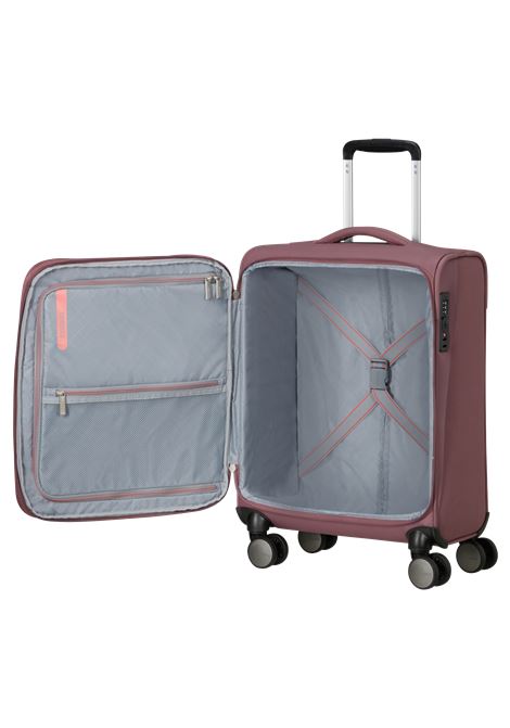 Wanderlite S Bagagli a mano AMERICAN TOURISTER | WANDERLITE SPINNER SGALACTIV MAUVE
