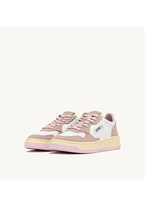 SNEAKERS MEDALIST LOW IN SUEDE E PELLE PALE LILAC E PHARD AUTRY | AULW BW01LILLA PHARD