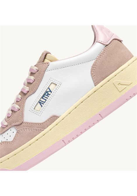 SNEAKERS MEDALIST LOW IN SUEDE E PELLE PALE LILAC E PHARD AUTRY | AULW BW01LILLA PHARD