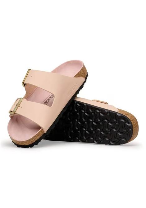 Arizona Birko-Flor Triples New Beige/Pink Clay BIRKENSTOCK | ARIZONABEIGE PINK CLAY
