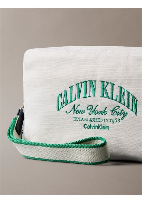 Pochette grafica con logo CALVIN KLEIN | LV04D1236GYAE