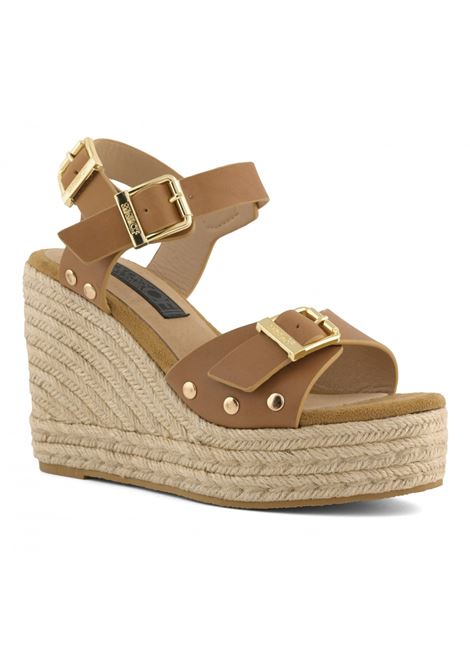 CAPRIZeppa in pelle scamosciata Naturale COLORS OF CALIFORNIA | HC.CAPRI15NAT