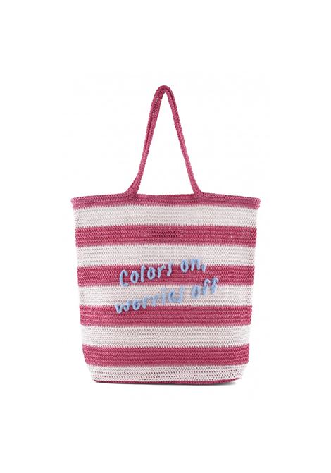 HOLLYBorsa in raffia COLORS OF CALIFORNIA | HC.HOLLY03DER