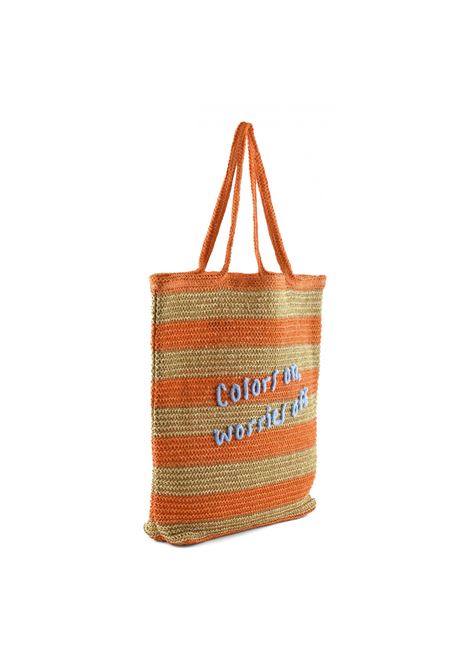 HOLLYBorsa in raffia COLORS OF CALIFORNIA | HC.HOLLY03ORA