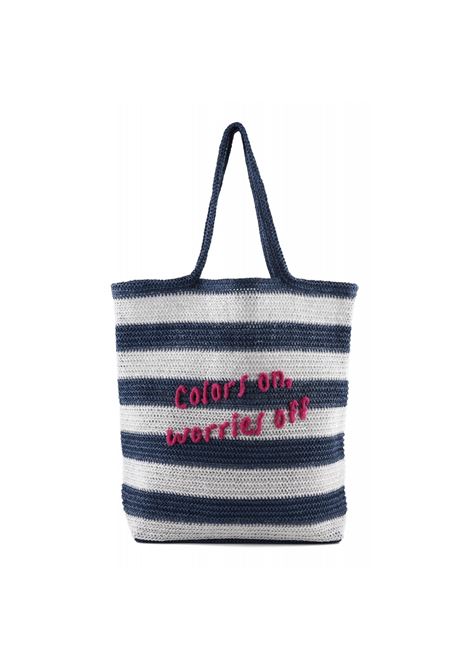 HOLLYBorsa in raffia COLORS OF CALIFORNIA | HC.HOLLY03SEA