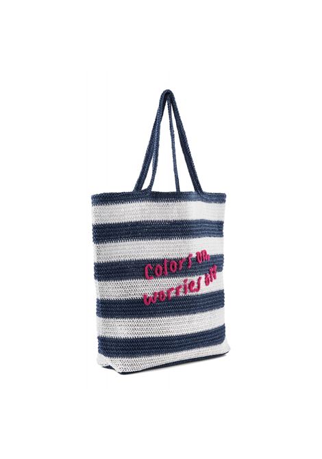 HOLLYBorsa in raffia COLORS OF CALIFORNIA | HC.HOLLY03SEA