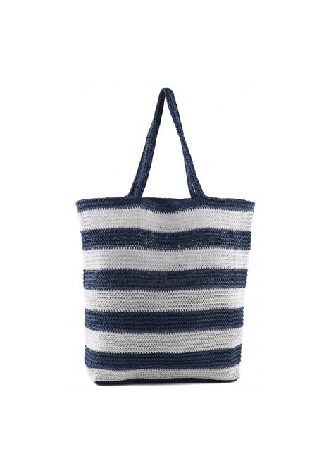 HOLLYBorsa in raffia COLORS OF CALIFORNIA | HC.HOLLY03SEA