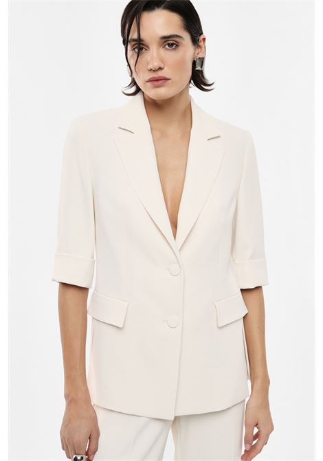 Blazer monopetto maniche corte spacchi laterali IMPERIAL | JAP1LHXZINCO