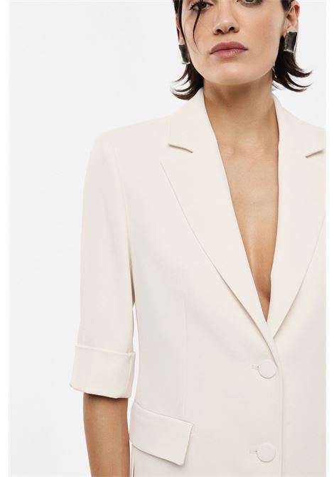 Blazer monopetto maniche corte spacchi laterali IMPERIAL | JAP1LHXZINCO