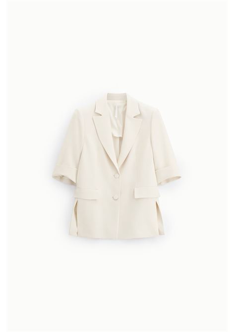 Blazer monopetto maniche corte spacchi laterali IMPERIAL | JAP1LHXZINCO