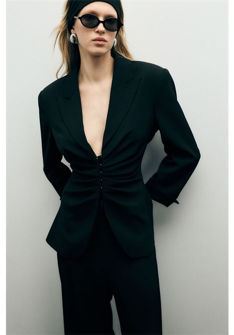 Blazer con abbottonatura frontale e spalle strutturate IMPERIAL | JBO6LJTNERO