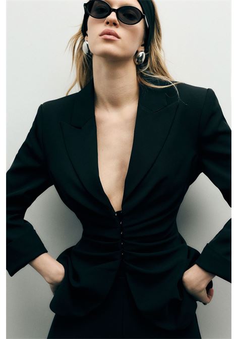 Blazer con abbottonatura frontale e spalle strutturate IMPERIAL | JBO6LJTNERO