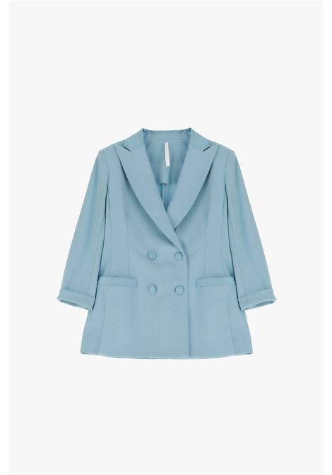 Blazer doppiopetto con maniche tre quarti IMPERIAL | JU25LAWNEW SKY