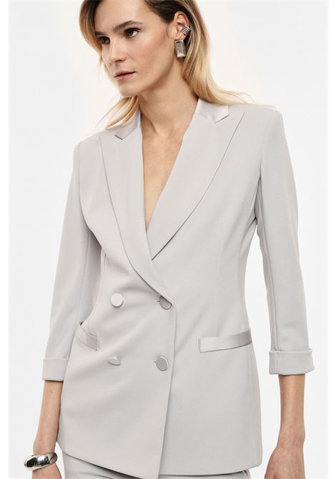 blazer doppiopetto con maniche tre quarti IMPERIAL | JU25LAWPERLA