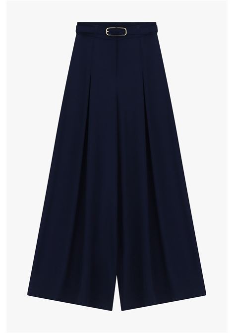 Pantaloni palazzo a vita alta con cintura IMPERIAL | PEZ3LHXCBLU