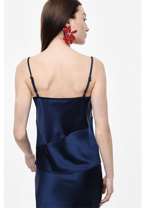 Top con scollo a cascata e spalline sottili IMPERIAL | RIP6LBAPERLA