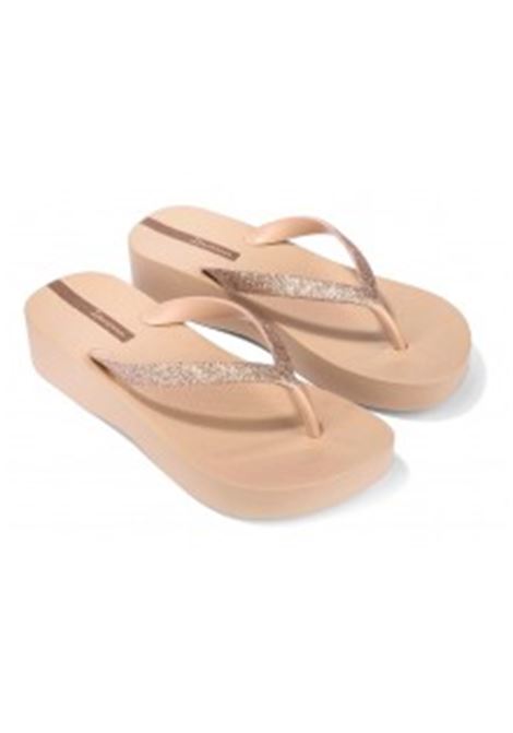 Ipanema mesh chic platform donna IPANEMA | IP.83386BEIGE GLITTER