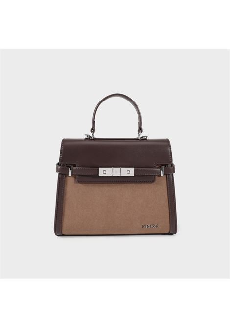 Borsa a mano GRACE SUEDE MEDIUM - BROWN