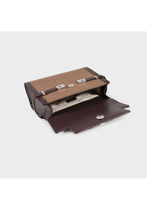 Borsa a mano GRACE SUEDE MEDIUM - BROWN LABEL ROSE | GRACE SUEDE MEDIUMBROWN