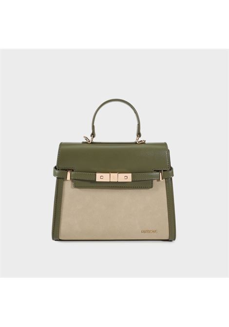 Borsa a mano GRACE SUEDE MEDIUM - GREEN