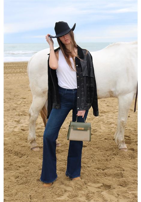 Borsa a mano GRACE SUEDE MEDIUM - GREEN LABEL ROSE | GRACE SUEDE MEDIUMGREEN