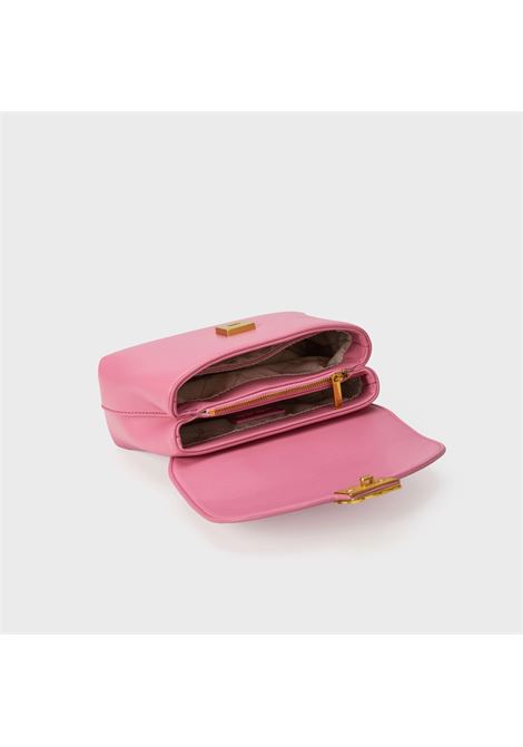 Borsa a mano LESLIE - TAFFY PINK LABEL ROSE | LESLIETAFFY PINK