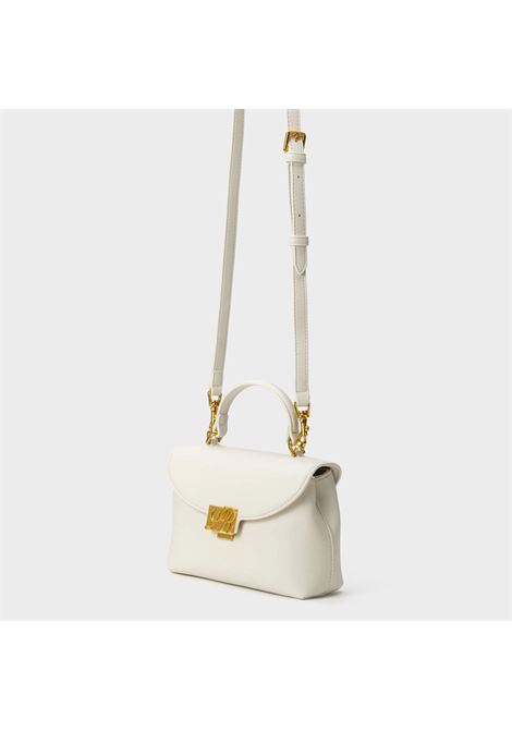 Borsa a mano LESLIE - WHITE LABEL ROSE | LESLIEWHITE GOLD