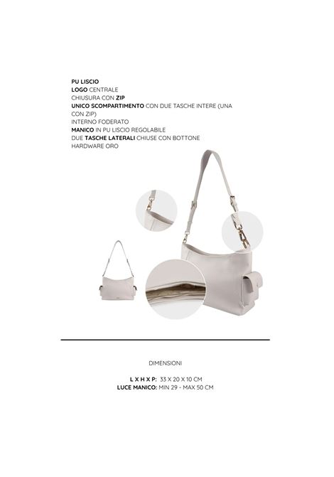 Borsa a spalla LEXI 2.0 LABEL ROSE | LEXI 2.0WHITE