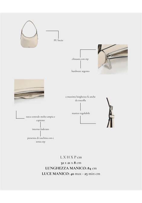 Borsa a spalla LILLIAN - CREAM LABEL ROSE | LILLIANCREAM