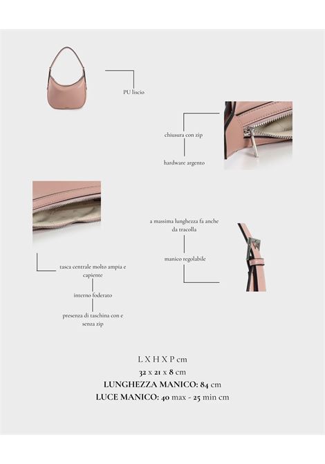 Borsa a spalla LILLIAN - LIGHT PINK LABEL ROSE | LILLIANLIGHT PINK