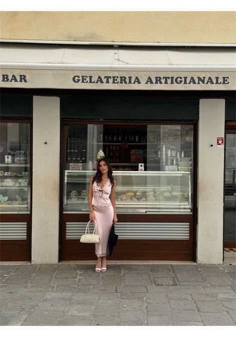 Borsa a spalla LONGUETTE- CREAM LABEL ROSE | LONGUETTECREAM