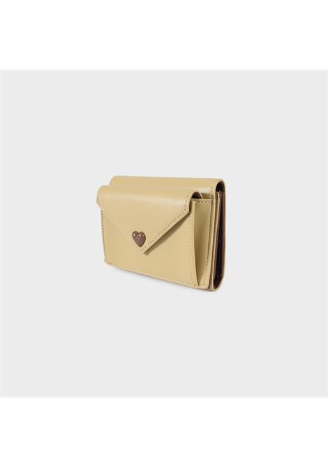 Portafoglio MELROSE WALLET - NUT CREAM LABEL ROSE | MELROSENUT CREAM