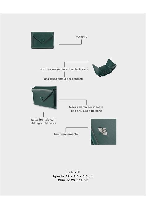 Portafoglio MELROSE WALLET - PINEWOOD LABEL ROSE | MELROSEPINEWOOD