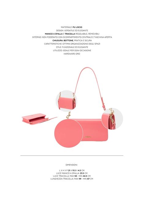 Borsa a spalla NICOLE LABEL ROSE | NICOLETAFFY PINK