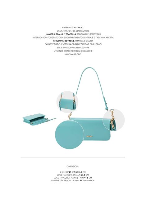 Borsa a spalla NICOLE LABEL ROSE | NICOLETURQUOISE