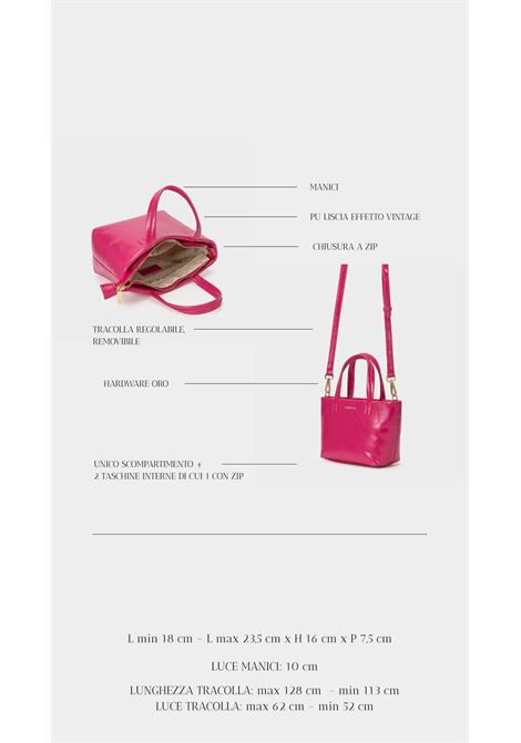 Borsa a mano NINA LABEL ROSE | NINAMAGENTA