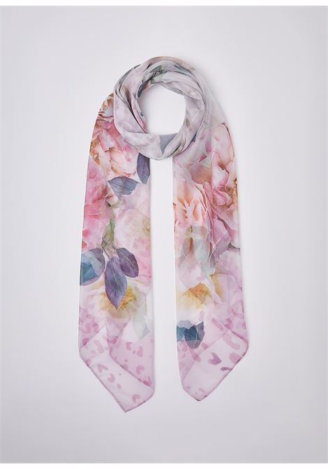 Foulard grande con peonie LIUJO | 2A6044T2745X0756