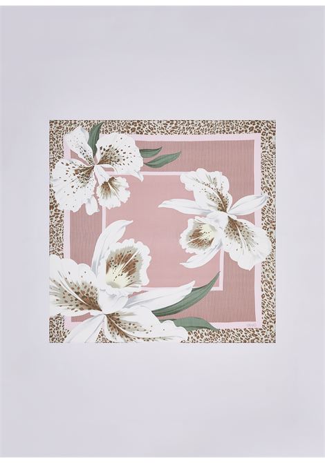 Foulard grande con orchidea LIUJO | 2A6050T2738X0756
