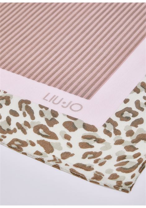 Foulard grande con orchidea LIUJO | 2A6050T2738X0756