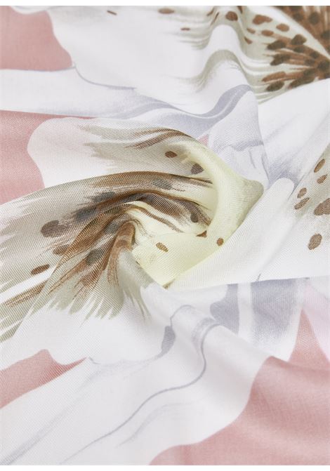 Foulard grande con orchidea LIUJO | 2A6050T2738X0756