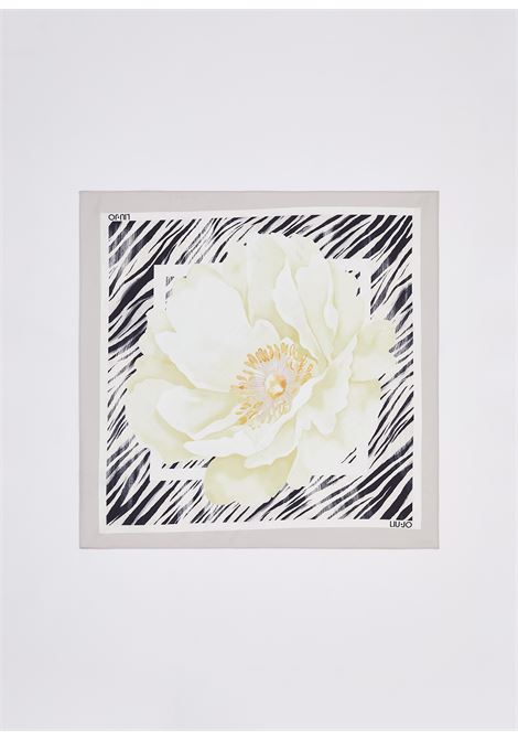 Foulard con fiore Peonia LIUJO | 2A6053T274509261