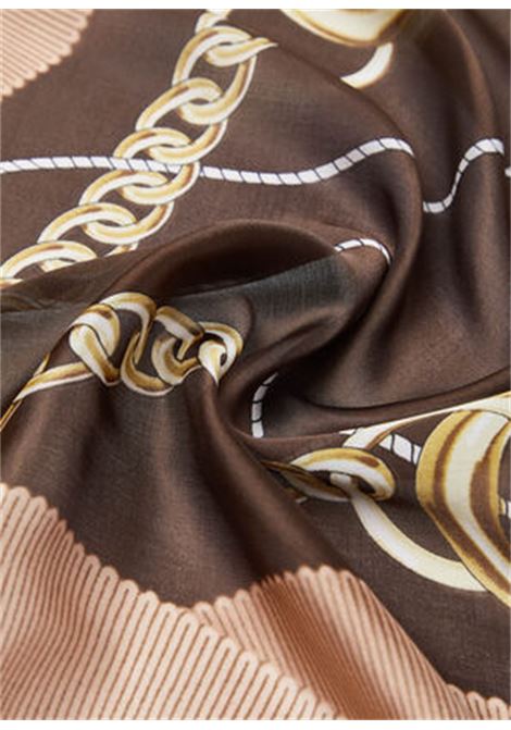 Foulard con nastri beige LIUJO | 2A6055T274500005