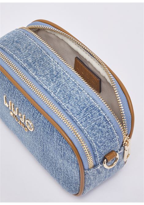 Borsa a tracolla piccola in denim LIUJO | AA6100T377A74015