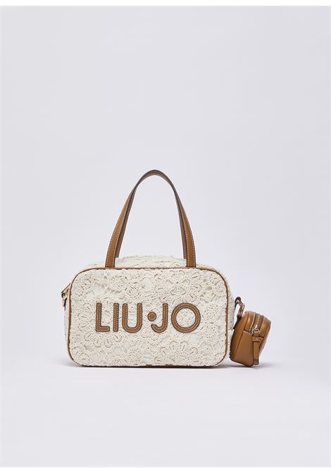 Borsa bowling media in pizzo LIUJO | AA6113J3865X0459