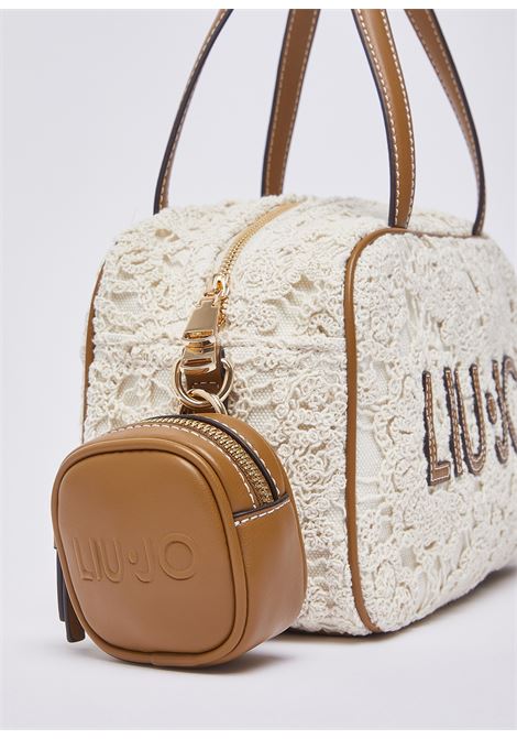 Borsa bowling media in pizzo LIUJO | AA6113J3865X0459