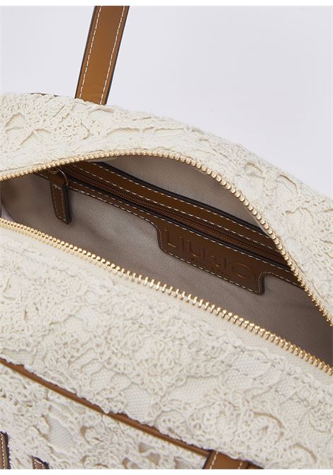 Borsa bowling media in pizzo LIUJO | AA6113J3865X0459