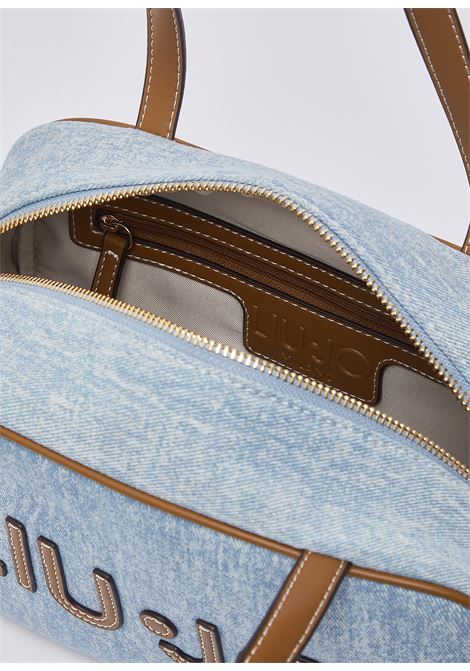 Borsa bowling media in denim LIUJO | AA6113T377A74015
