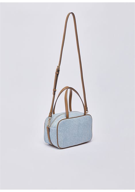 Borsa bowling media in denim LIUJO | AA6113T377A74015