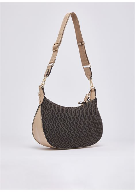 Borsa a spalla media jacquard LIUJO | AA6133T378A00533